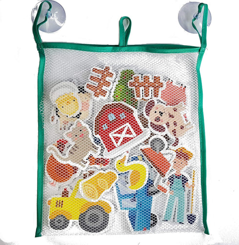 Buddy & Barney BB146 VARUN | Farm Bath Time Stickers - Bath Tub Fun for Kids & preschoolers