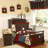 Country Sweet Jojo Designs Cowboy Wild West Boy Small Fabric Toy Bin Storage Box Chest For Baby Nursery or Kids Room