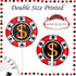 32pcs Casino Cupcake Toppers - Casino Poker Theme Party Decorations for Las Vegas Casino Night Birthday Supplies