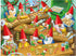 Ceaco - 300 Piece Jigsaw Puzzle - Holiday - Gnomes Get Baking