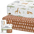 Crib Sheets Neutral - Fitted Baby Crib Sheets Bed for Girl Boy