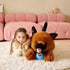 Giant German Shepherd Dog Stuffed Animal Plush Toy, 30" Large Cuddly Puppy for Kids Birthday Gifts