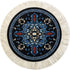 Set 4 5 Inch of Round Dollhouse Rugs Miniature Carpet Accessories for Doll Houses, Diameter Floor Dcor, Oriental Style