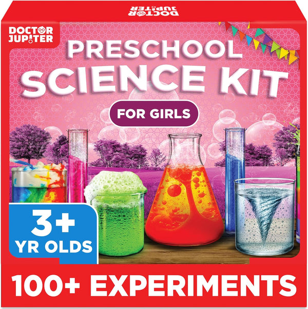 Doctor Jupiter Preschool Science Kit for Girls Ages 3-5 | Toddler Learning
