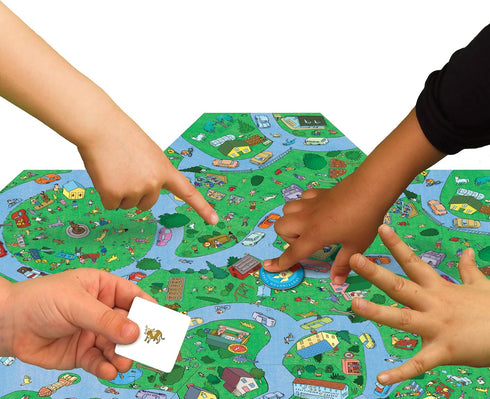 Spottington Board Game by eeBoo - Develops Observational Skills for 1 to 6 Players, Ages 5 and Up