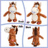 Hopearl Talking Singing Donkey - Walking Electric Interactive Animated Toy that Repeats What You Say, 8'' Plush Buddy