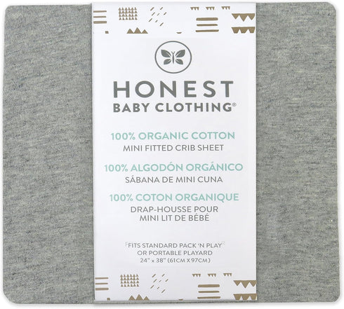 Soft Cotton Mini Crib Sheet for Babies - HonestBaby