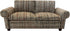 Brown Dollhouse Sofa Couch, Miniature Living Room Furniture Loveseat, 1/12 Scale, Accessories for 6 inch Dolls