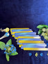 Yes or No? When and How? Oracle Sticks for Tarot Reading, 100 Inspirational Messages on 50 Sticks