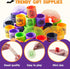 60 JOYIN PCS Halloween Coil Spring for Kids, Mini Magic Springs Toys, Fidget Stress Coils Toy for Halloween Party