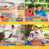 3434 9 Baby Play Mat, Foam Playmat for Babies, Kids Play Mat, Foam Floor Tiles Pieces Vehicle Puzzle Mat