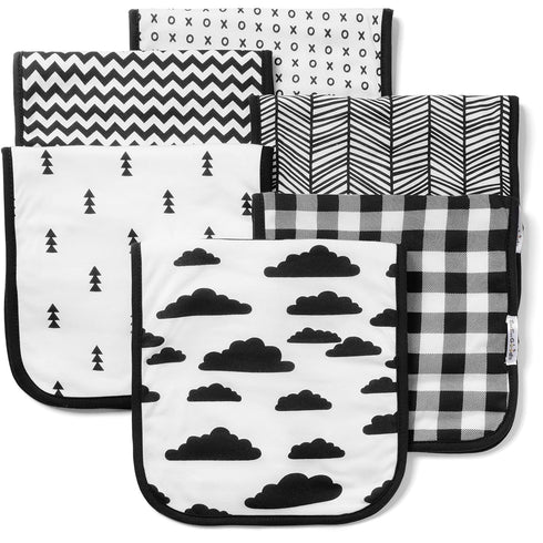 BaeBae Goods Burp Cloths for Baby Boy & Girl - Ultra Absorbent Burping Rags