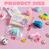28 Packs 14 JOYIN Valentines Day Gift Cards with Mochi Squishy Toys, Design Kawaii Animal Mochi Squishy Toys, Stress