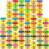 Party Pack - 80 Colorful Non-Toxic Mini PlayDough Containers for Creative Fun - Safe & Educational Gift