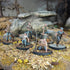 Fallout Wasteland Warfare: Survivors - Ghoul Settlers (The Slog) - 6 Unpainted Resin Miniatures, 32MM Scale Figures