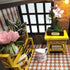 Flever Dollhouse Miniature DIY House Kit, Creative Room with Furniture for Romantic Artwork Gift (Dream Building
