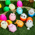 10 JOYIN Pcs Jumbo Easter Eggs Filled with Cute Stress Reliever Animal Squishy Toy for Easter Egg Hunt, Kids Party