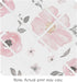 Sweet Jojo Designs Fabric Memory Memo Photo Bulletin Board (Pink/Grey Boho Floral) for Girls, Baby, Kids, Children