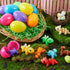 8 3D 8+) JOYIN Pcs Prefilled Easter Eggs with Printed Toys Mini Dinosaur, Articulated Toys, Basket Stuffers Fillers
