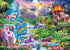 MasterPieces 500 Piece Glow in The Dark Jigsaw Puzzle - Magical Unicorns Retreat - 15"x21"