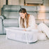 Baby Delight Snuggle Nest Bassinet - Portable Baby Bed for Infants 0-5 Months, Driftwood Grey