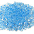 Super Z Outlet Mini Acrylic Baby Pacifiers for Baby Shower Decorations, 144 Pieces (Blue)
