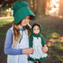 18 Inch Doll Clothes by THE QUEEN'S TREASURES - Little House On The Prairie Apron & Bonnet Set