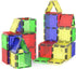 PicassoTiles Magnetic Brick Tiles STEM Creative Magnetic Tiles Building Block Set Building