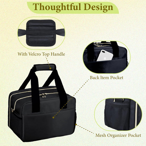 Pack, Momcozy/Elvie/Willow, 9 Breastmilk Cooler Bag with Ice Wearable Breast Pump Storage Bag, Insulated Bottle Travel