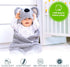 0-6 BYDOOO BD Baby Swaddle Blanket Koala Months Cute Organic Ultra Soft Plush Stuff Must Have Infants Girls Boys