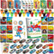 BenLouis 84Pcs Race Car Party Favors Racing Theme Coloring Books Crayons Sticker