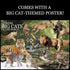 WILD ENVIRONMENTAL SCIENCE Extreme Big Cats of the World, Create and Customize Models and Dioramas for Ages 6+