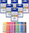 Color Swell Crayons Bulk 6 Packs of 24 Count Vibrant Colors Teacher