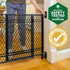 42W 2-Pack, 23-42" 24 Ingenuity Doorway Series Baby and Dog Gate Indoor Outdoor, Won't Rust or Warp, Galvanized Steel