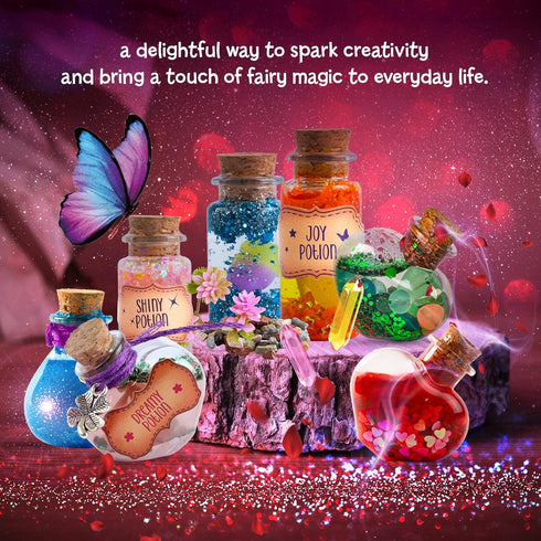6 7 8 9 10 8-10 7-8 6-8 Dan&Darci Fairy Magic Potion Kit for Kids - Birthday Gifts for Girls - Year Old Girl Gift Ideas