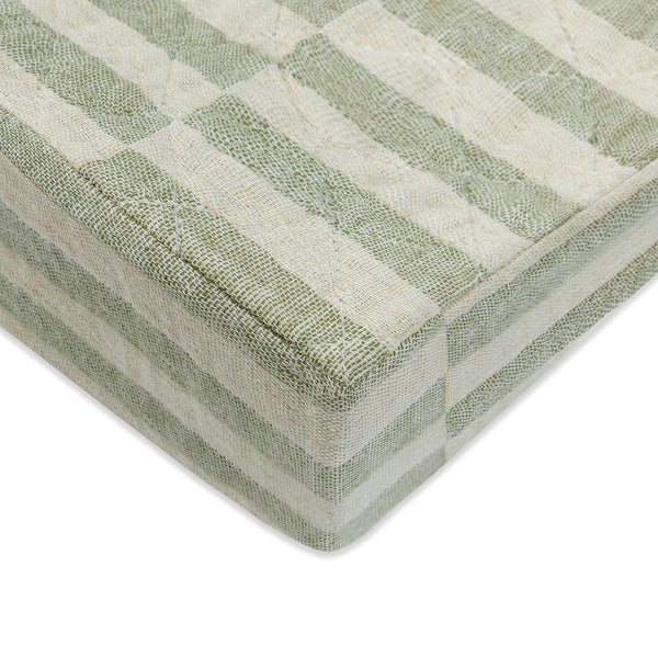 Babyletto 100% Quilted Organic Cotton Changing Pad Cover, GOTS-Certified, Fitted 360, Ultra-Soft
