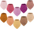 Tiny Twinkle Bandana Scarf Bibs - Water Resistant and Absorbent Infant Drool