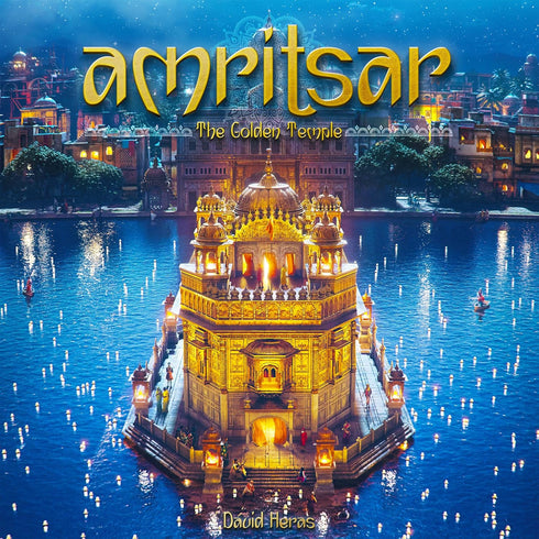 Amritsar: The Golden Temple Board Game - Strategy Game for Kids and Adults, 1-4 Players, Ages 14+, 60-120 Min Playtime