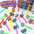 PLOUGVI 24Pcs Truck Bubble Wands for Birthday Party Favors Decorations, Durable Truck Bubble Toys for Kids Pinata