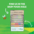Pack 4ct/3.2oz Once Upon a Farm Variety Organic Baby Food