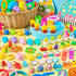160 JOYIN PCS Prefilled Easter Eggs with Assorted Toys for Easter Egg Hunt Supplies, Basket Stuffers, Classroom Prizes
