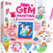 Klever Kits 16 Projects Gem Painting, Kids Diamond Art Kit for Kids