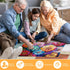 500 Piece Puzzle for Adults - Flowers Recycled Cardboard Jigsaw for Family Activity - Great Gift Idea
