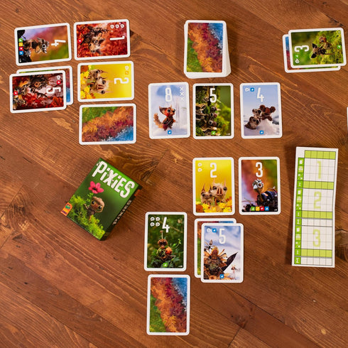 8+, 2-5 30 Pixies Card Game - Colorful Card Drafting Strategy Game, Quick & Fun Family Game for Kids & Adults, Ages