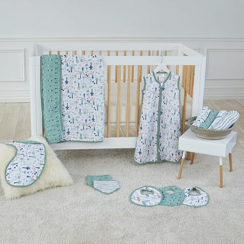 Set, 4 aden + anais Essentials Swaddle Blanket, Muslin Blankets for Girls & Boys, Baby Receiving Swaddles, Newborn