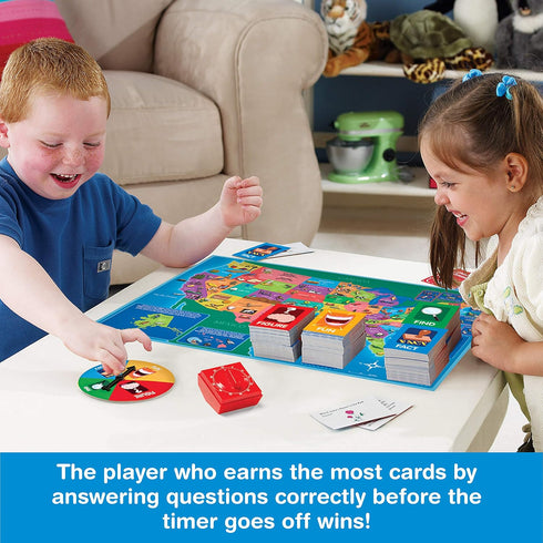 Game Zone Great States, Fun and Educational Geography Game for Ages 7+, Learn about the 50 States with Friends