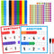 SpriteGru Math Linking Cubes, Manipulatives with Activity Cards for Kids Kindergarten Learning Activities