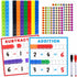 SpriteGru Math Linking Cubes, Manipulatives with Activity Cards for Kids Kindergarten Learning Activities