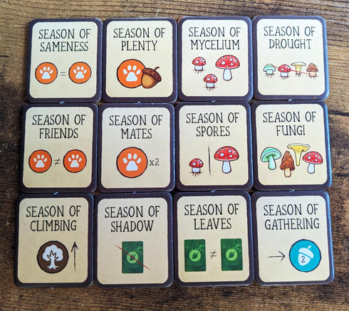 Leaf Board Game Season of The Bear Expansion - Strategy Game by Weird City Games