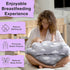 Nursing Pillow & Diaper Bag Combo - Perfect Baby Shower Gift